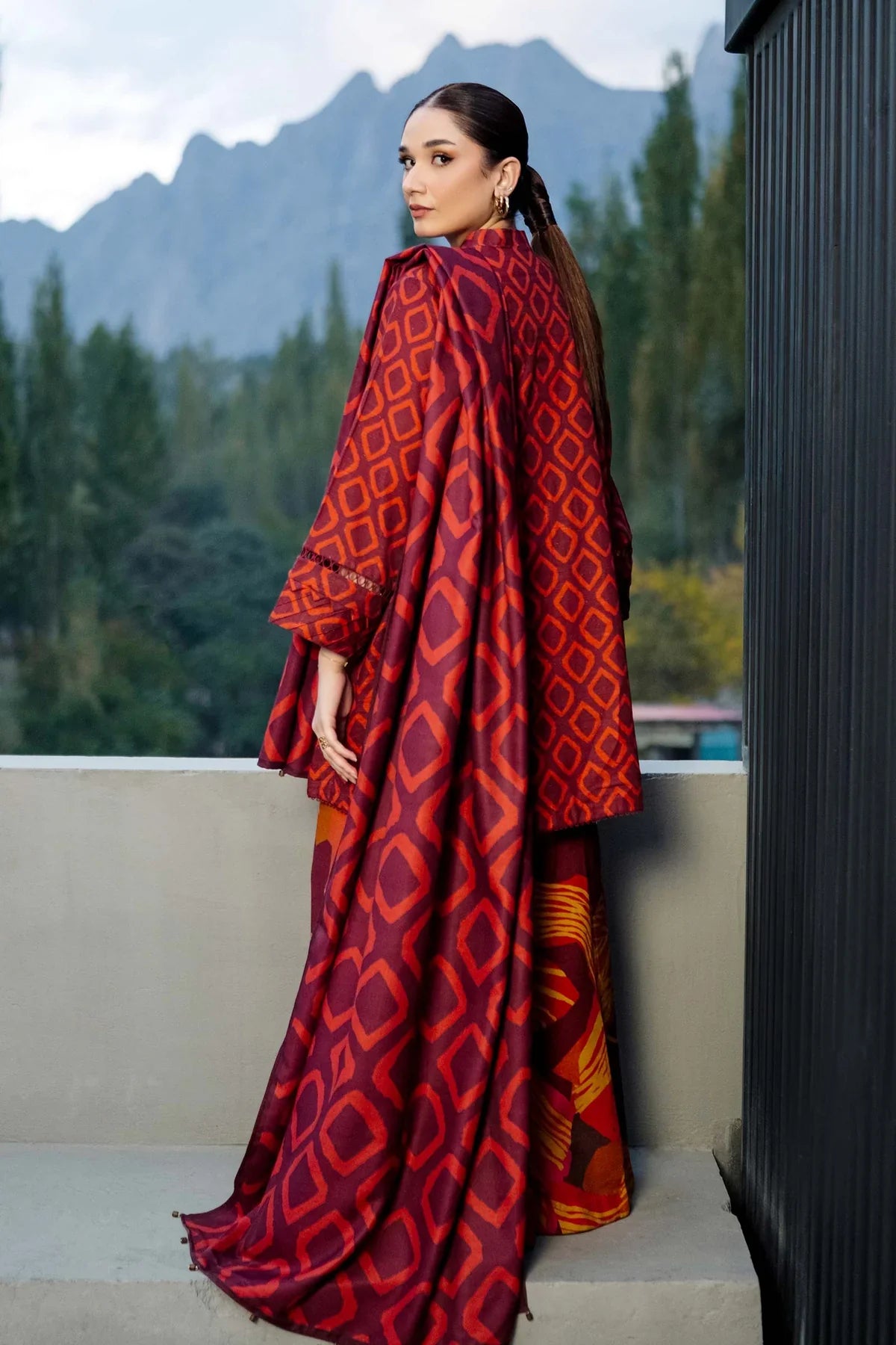 KHADDAR PRINT 3 PC UNSTICHED KH-506B
