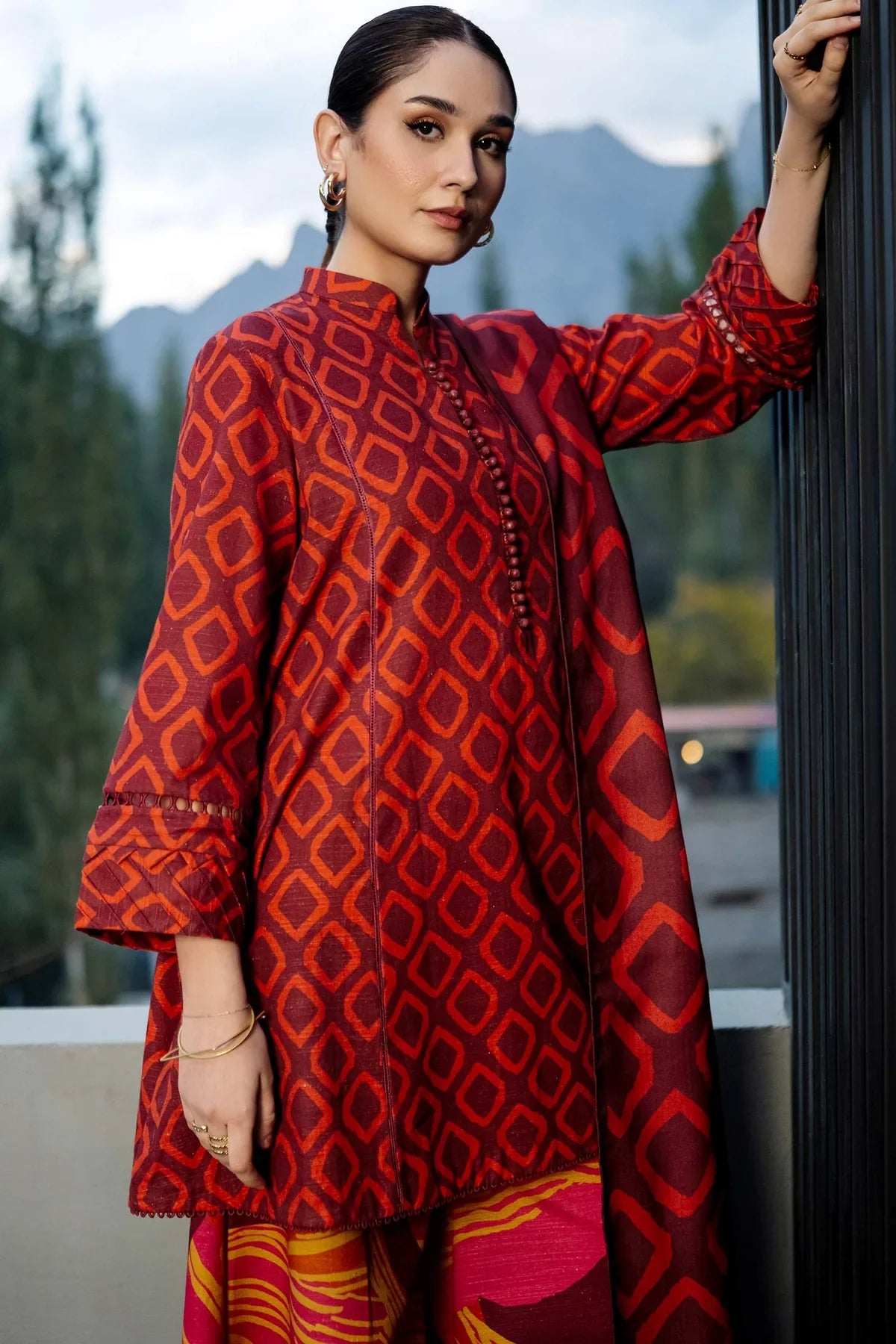 KHADDAR PRINT 3 PC UNSTICHED KH-506B
