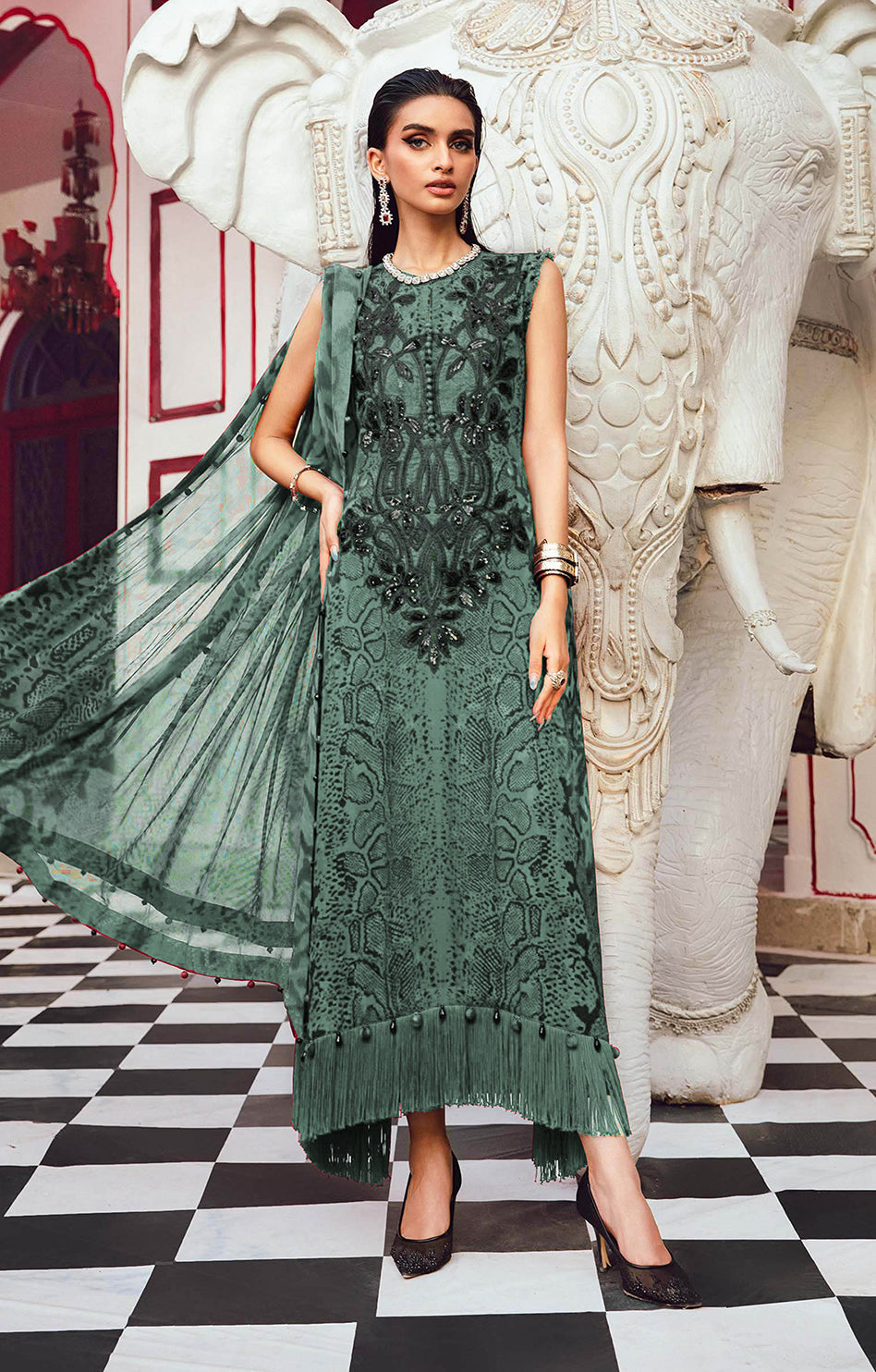 MARIA.B SILK PRINT MPT-2702-B