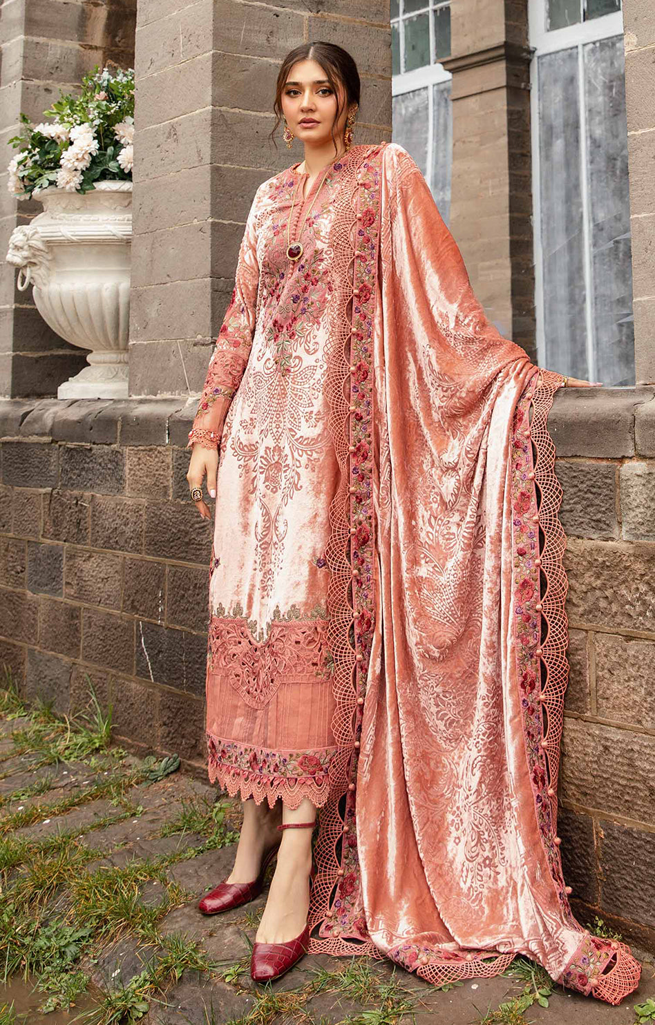 VELVET PALACHI 3PC MB PEACH