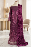 Qalamkar Dhanak Sb02 Palachi Shawl