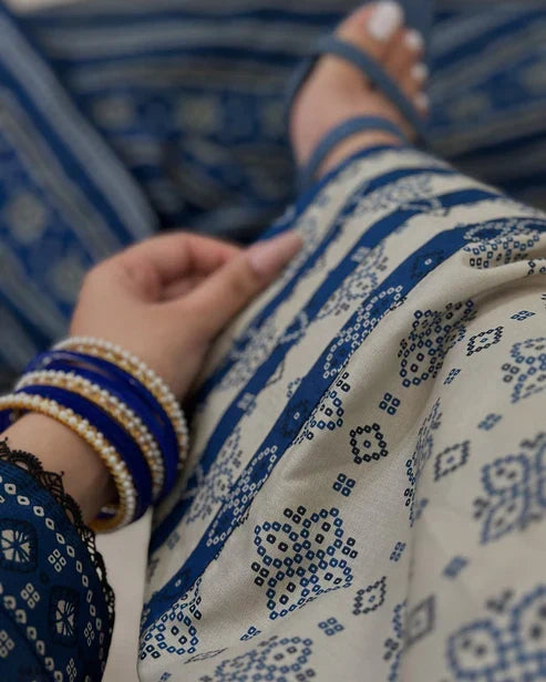 ETHNC AJRAK FARSHI SHALWAR