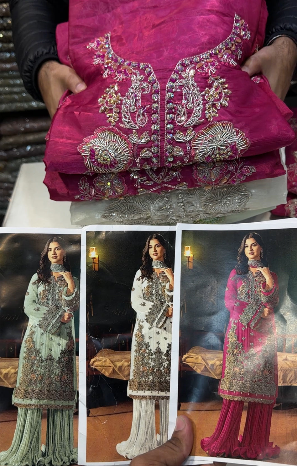 FABIHA FATIMA SHISA SILK AQUAMARINE