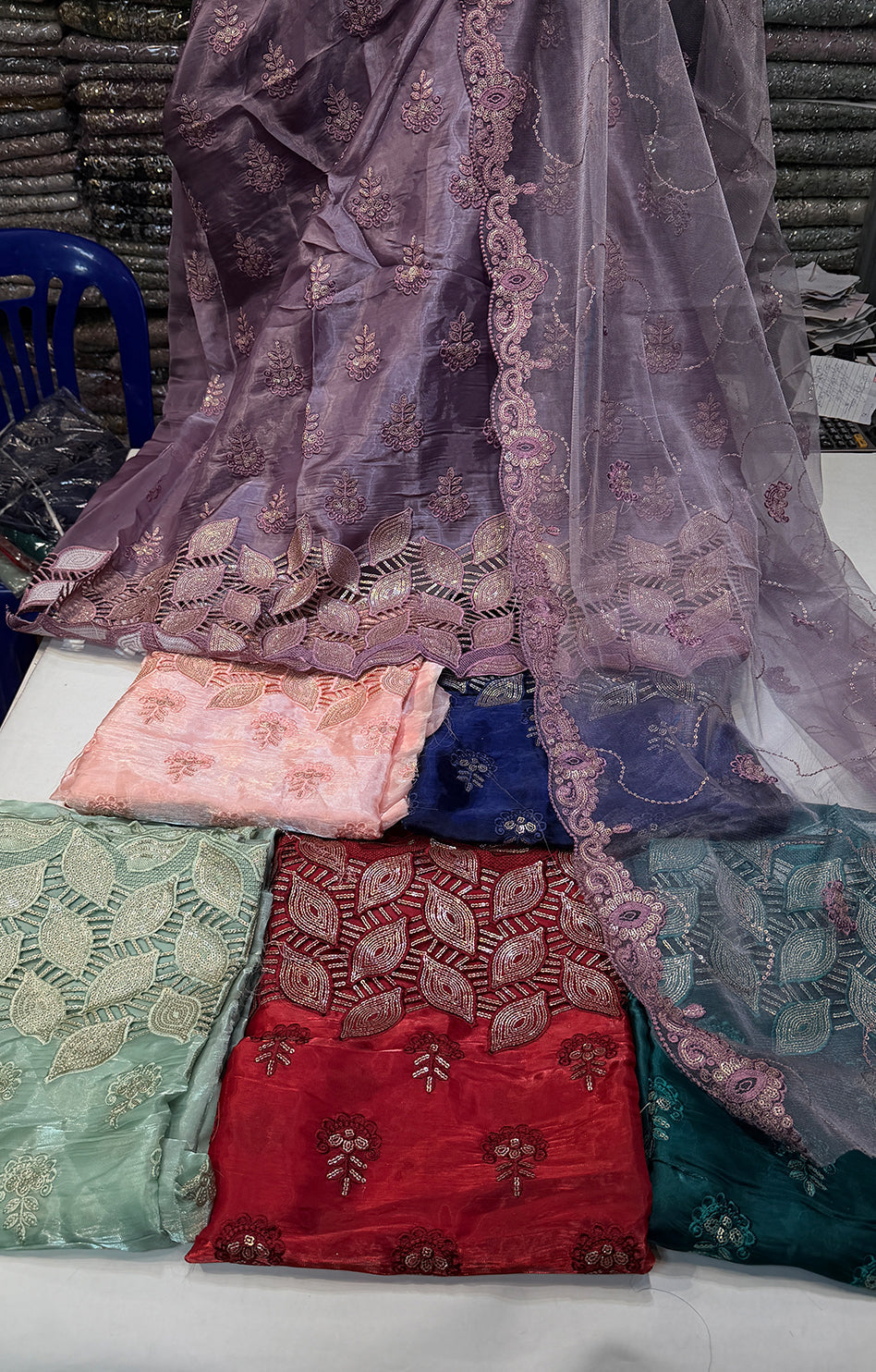 LAILA SHISHA SILK PINK 2PC