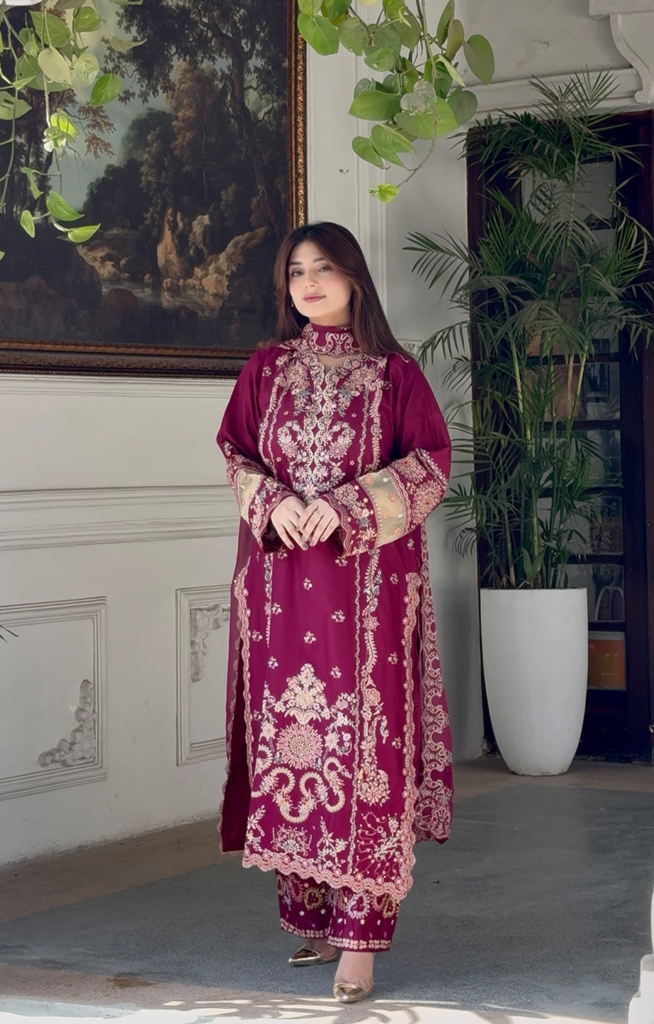 HUSSAIN REHAR RIVIERA RTW 3PC